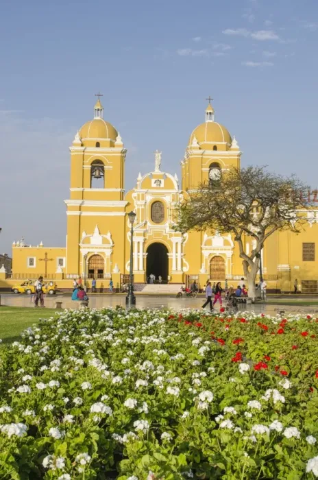 Framed Print : Cathedral of Trujillo from Plaza de Armas, Trujillo, Peru, South America Framed Print : Cathedral of Trujillo from Plaza de Armas, Trujillo, Peru, South America