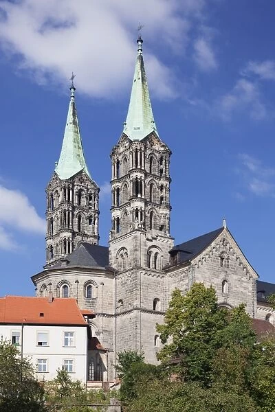 Cathedral, UNESCO World Heritage Site, Bamberg, Franconia, Bavaria, Germany, Europe