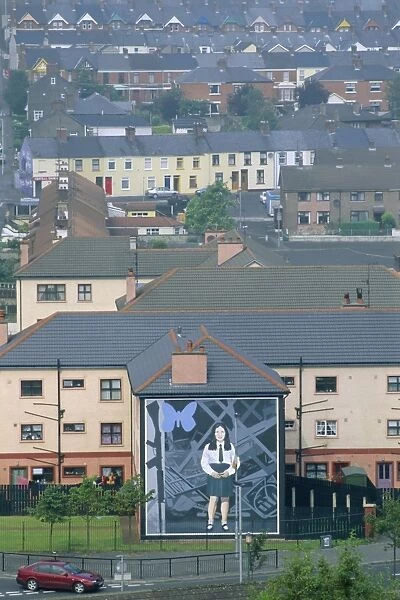 Catholic quarter of the City of Derry