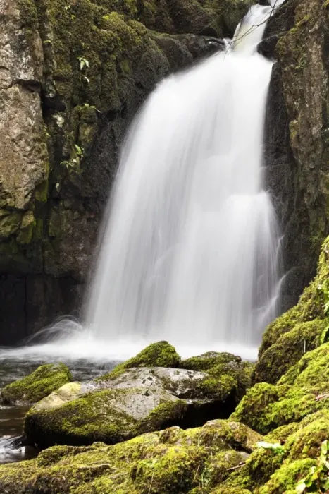 Framed Print : Catrigg Force near Stainforth in Ribblesdale, Yorkshire Dales, Yorkshire, England, United Kingdom, Europe