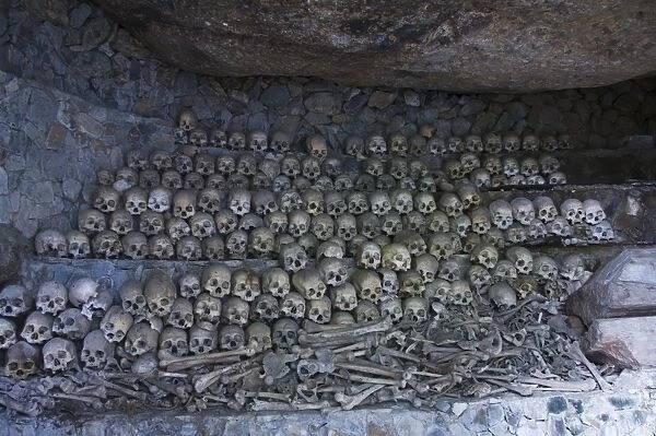 Cave of skulls and bones