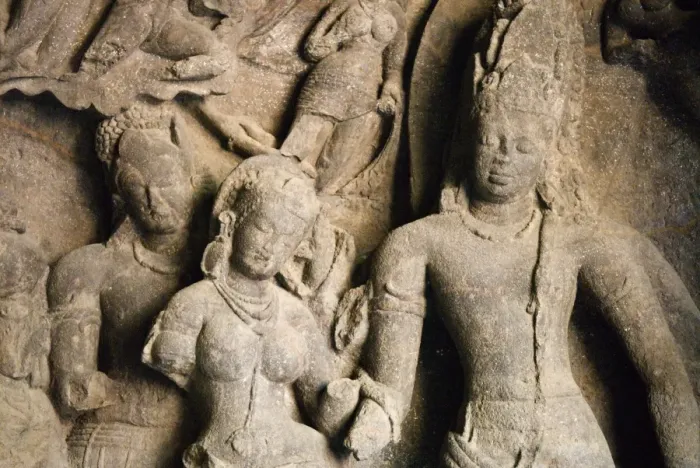 Framed Print : Cave Temple carving, Elephanta Island, UNESCO World Heritage Site, Mumbai (Bombay), Maharashtra, India Framed Print : Cave Temple carving, Elephanta Island, UNESCO World Heritage Site, Mumbai (Bombay), Maharashtra, India