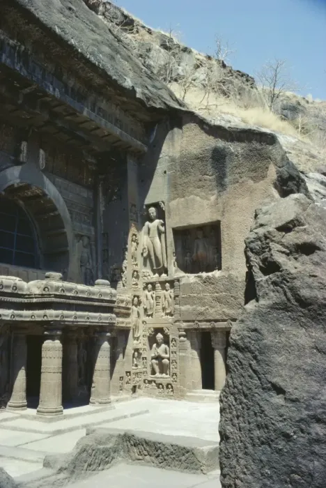 Framed Print : The caves at Ajanta Framed Print : The caves at Ajanta