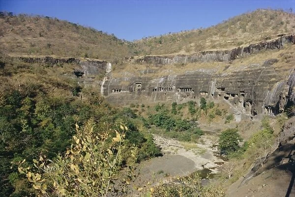 The caves at Ajanta
