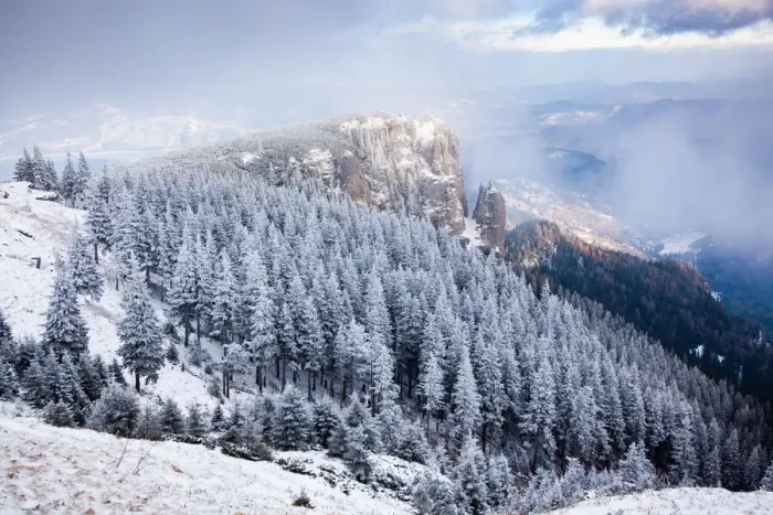 Framed Print : Ceahlau Massif in winter, Eastern Carpathians, Neamt County, Moldavia, Romania, Europe Framed Print : Ceahlau Massif in winter, Eastern Carpathians, Neamt County, Moldavia, Romania, Europe