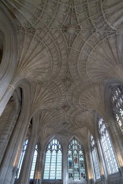 Ceiling detail, Peterborough Cathedral, Peterborough, Cambridgeshire, England