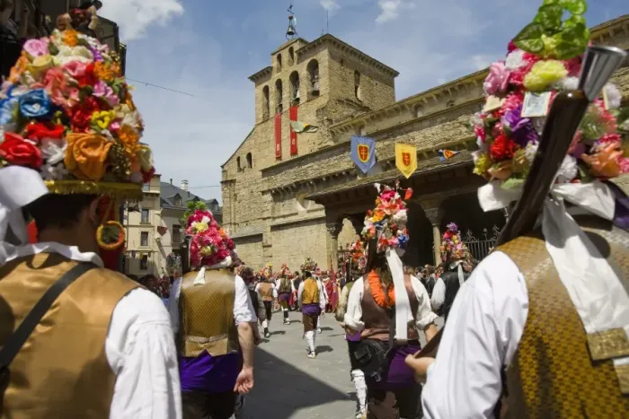 Framed Print : Celebrations of First Friday of May, Jaca, Aragon, Spain, Europe Framed Print : Celebrations of First Friday of May, Jaca, Aragon, Spain, Europe