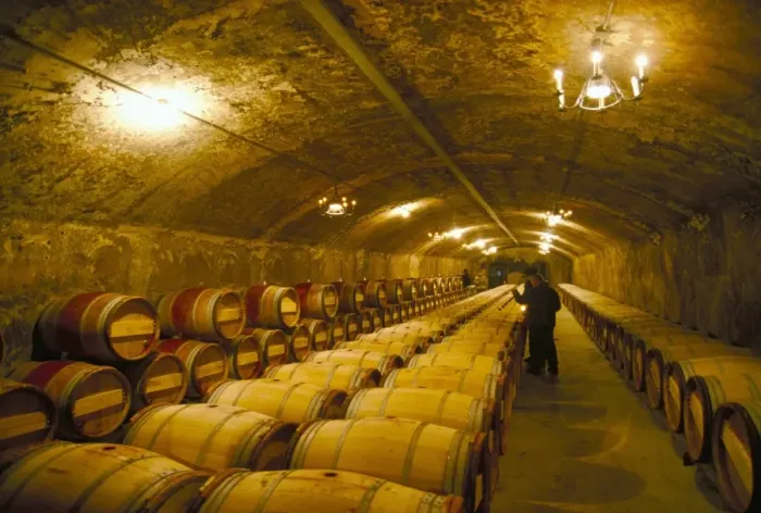 Framed Print : The cellars, Chateau Lafitte Rothschild, Pauillac, Gironde, France, Europe Framed Print : The cellars, Chateau Lafitte Rothschild, Pauillac, Gironde, France, Europe