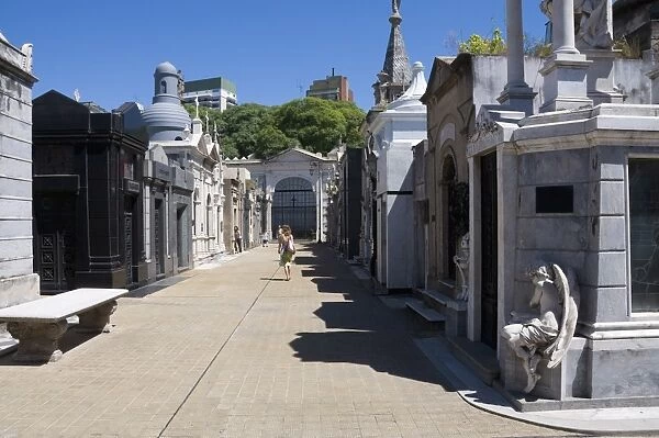 Cementerio de la Recoleta, Cemetery in Recoleta, Buenos Aires, Argentina, South America