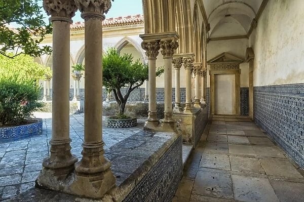 Cemetery Cloister, Convent of the Order of Christ, UNESCO World Heritage Site, Tomar, Ribatejo, Portugal, Europe