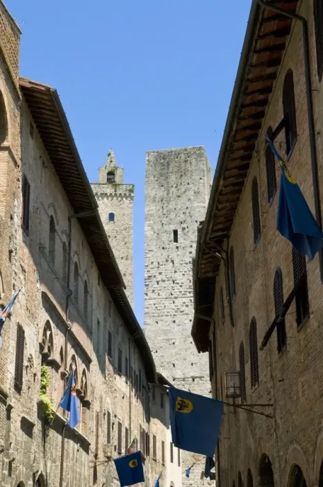 Framed Print : Center of San Gimignano, UNESCO World Heritage Site, San Gimignano, Tuscany Framed Print : Center of San Gimignano, UNESCO World Heritage Site, San Gimignano, Tuscany
