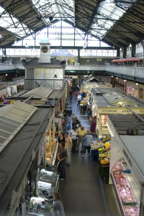 Framed Print : Central Market, Cardiff, Wales, United Kingdom, Europe Framed Print : Central Market, Cardiff, Wales, United Kingdom, Europe