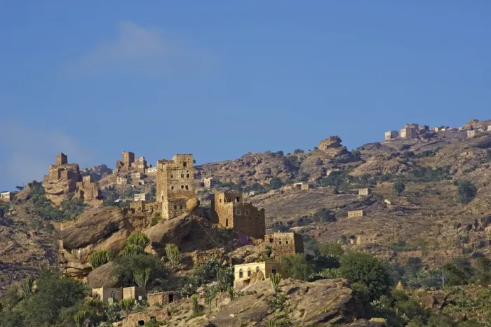 Framed Print : Central Mountains, Yemen, Middle East Framed Print : Central Mountains, Yemen, Middle East