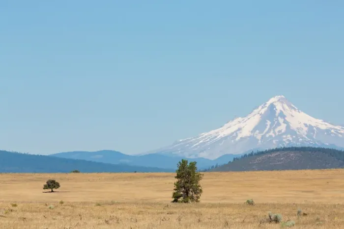 Framed Print : Central Oregons High Desert with Mount Hood, part of the Cascade Range, Pacific Northwest region Framed Print : Central Oregons High Desert with Mount Hood, part of the Cascade Range, Pacific Northwest region