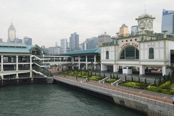 Central Pier and Ferry Terminus, Central, Hong Kong Island, Hong Kong, China, Asia