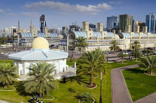 Central Souq (Blue Souq) (Souq al-Markazi), Sharjah, United Arab Emirates, Middle East