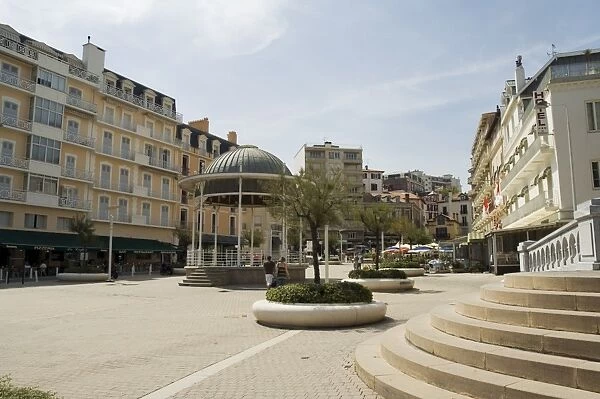 Centre of Biarritz, Biarritz, Basque country, Pyrenees-Atlantiques, Aquitaine