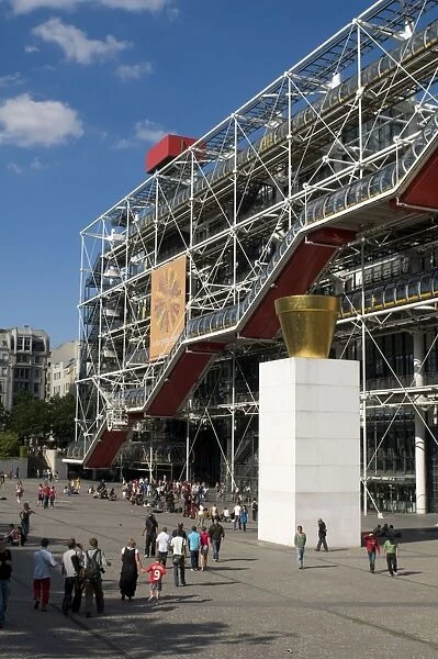 Centre Georges Pompidou, Beaubourg, Paris, France, Europe