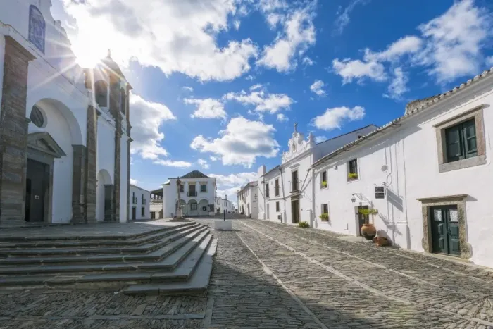 Framed Print : The centre of the medieval town of Monsaraz, Alentejo, Portugal, Europe Framed Print : The centre of the medieval town of Monsaraz, Alentejo, Portugal, Europe