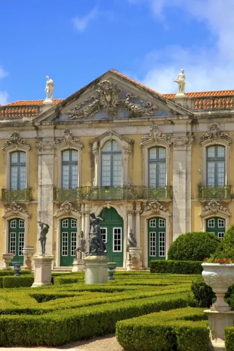 Framed Print : Ceremonial Facade, Palacio de Queluz, Lisbon, Portugal, South West Europe Framed Print : Ceremonial Facade, Palacio de Queluz, Lisbon, Portugal, South West Europe