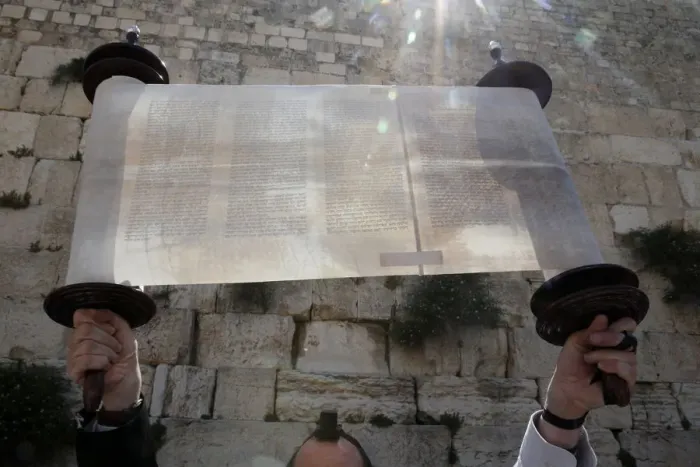 Framed Print : A ceremonial reading of the Torah from Torah scroll under the Western Wall, Jerusalem Framed Print : A ceremonial reading of the Torah from Torah scroll under the Western Wall, Jerusalem