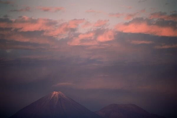 Cerro Catarpe, volcano in the Andes, San Pedro de Atacama region, Chile, South America