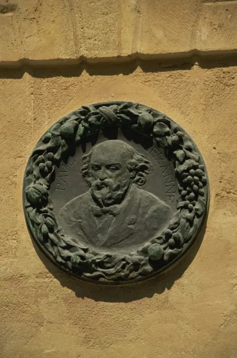 Framed Print : Cezanne wall plaque, Aix-en-Provence, Provence, France, Europe Framed Print : Cezanne wall plaque, Aix-en-Provence, Provence, France, Europe