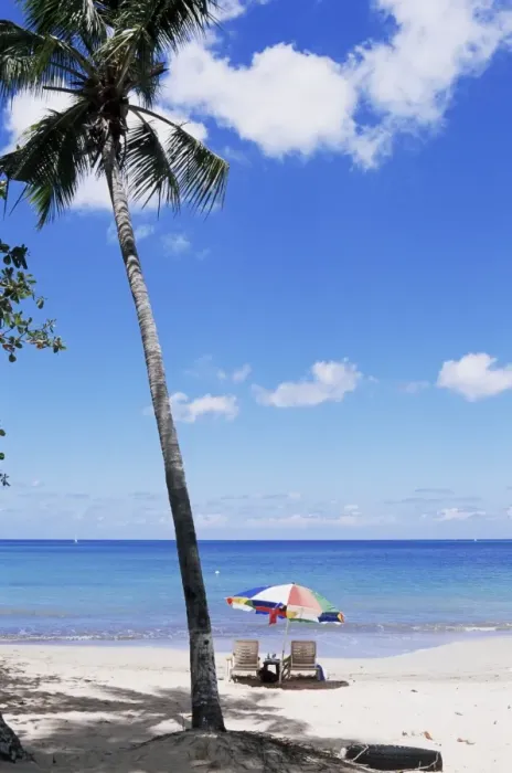 Framed Print : Chac beach, near Castries, St Framed Print : Chac beach, near Castries, St