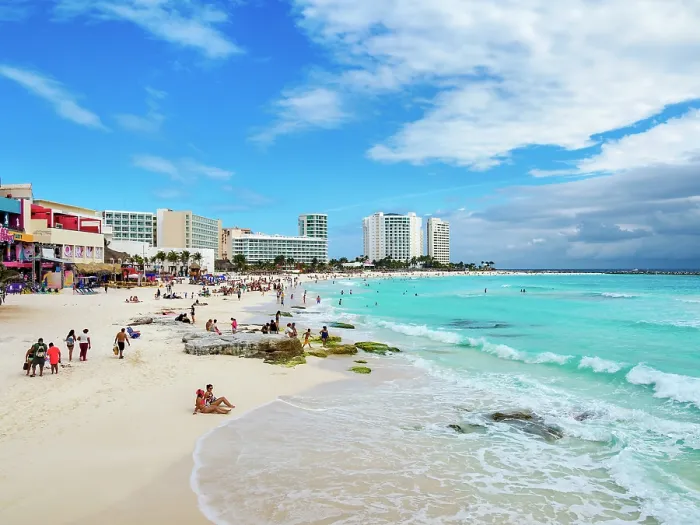 Framed Print : Chacmool Beach, Cancun, Quintana Roo State, Mexico Framed Print : Chacmool Beach, Cancun, Quintana Roo State, Mexico