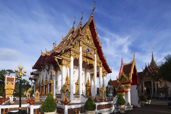 Framed Print : Chaithararam Temple, Phuket, Thailand, Southeast Asia, Asia Framed Print : Chaithararam Temple, Phuket, Thailand, Southeast Asia, Asia