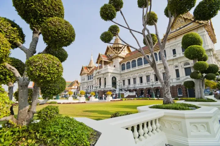 Framed Print : Chakri Maha Prasat Hall, Grand Palace, Bangkok, Thailand, Southeast Asia, Asia