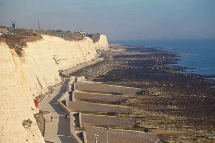 Framed Print : Chalk cliffs by Brighton Marina, Brighton, Sussex, England, United Kingdom, Europe Framed Print : Chalk cliffs by Brighton Marina, Brighton, Sussex, England, United Kingdom, Europe