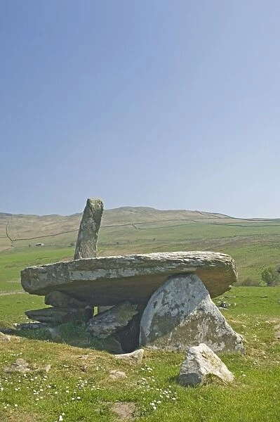 A chambered cairn