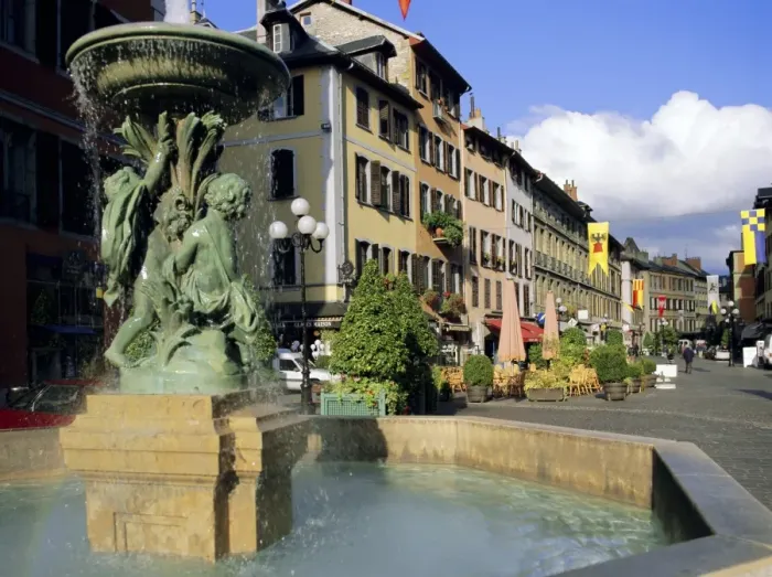 Framed Print : Chambery, Rhone Alps, France, Europe Framed Print : Chambery, Rhone Alps, France, Europe