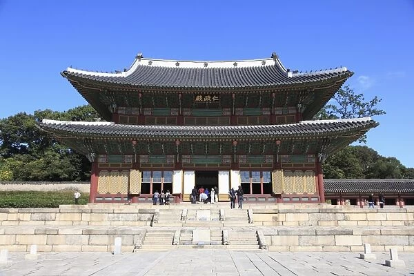 Changdeokgung Palace (Palace of Illustrious Virtue), UNESCO World Heritage Site, Seoul, South Korea