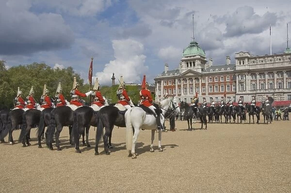 The Changing of the Guard, Horse Guards Parade, London, England, United Kingdom, Europe