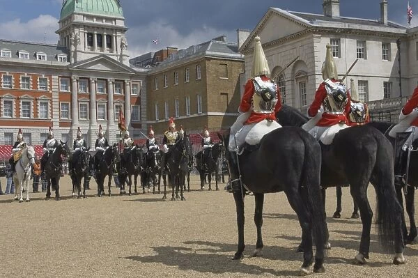 The Changing of the Guard, Horse Guards Parade, London, England, United Kingdom, Europe