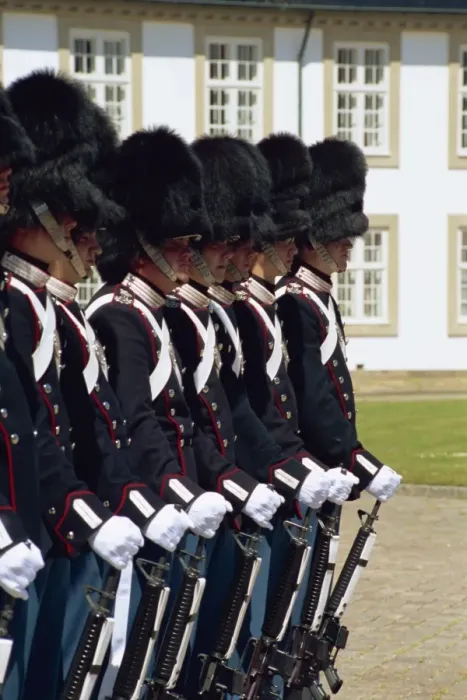 Framed Print : Changing the guard at Royal Palace, Frederiksburg, Denmark, Scandinavia, Europe Framed Print : Changing the guard at Royal Palace, Frederiksburg, Denmark, Scandinavia, Europe