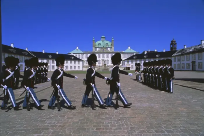 Framed Print : Changing the guards, Royal Palace, Fredericksburg Frederiksborg Slot), Denmark Framed Print : Changing the guards, Royal Palace, Fredericksburg Frederiksborg Slot), Denmark