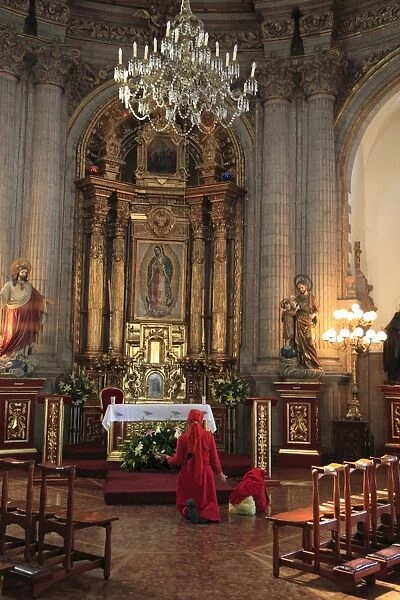 Chapel, Capilla del Pocito, Basilica, Our Lady of Guadalupe, the most visited Catholic shrine in the Americas, Mexico City, Mexico
