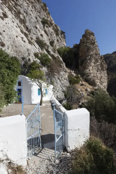 Framed Print : Chapel below Cave of Pythagoras, Mount Kerketeas, near Kambos, Samos, Aegean Islands, Greece Framed Print : Chapel below Cave of Pythagoras, Mount Kerketeas, near Kambos, Samos, Aegean Islands, Greece