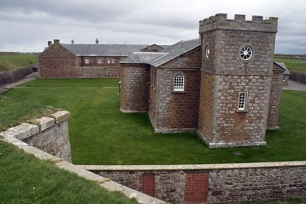 Chapel at Fort George, near Inverness, Scotland, United Kingdom, Europe