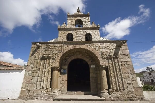 The chapel of La Balbanera dating from 1534, the oldest church in the country