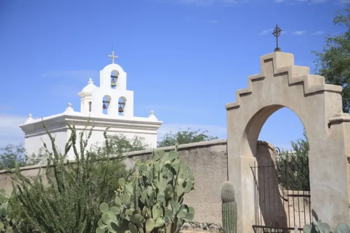Framed Print : Chapel, San Xavier del Bac Mission, Tucson, Arizona, United States of America Framed Print : Chapel, San Xavier del Bac Mission, Tucson, Arizona, United States of America