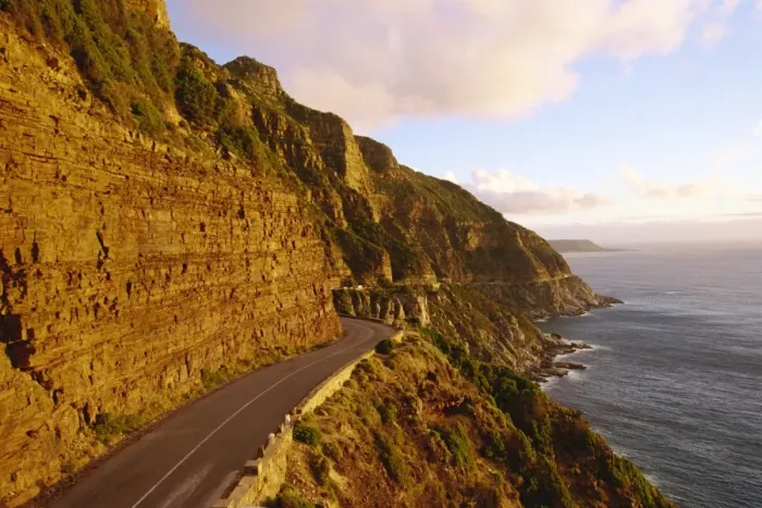 Framed Print : Chapmans Peak drive is one of Cape Towns most spectacular roads Framed Print : Chapmans Peak drive is one of Cape Towns most spectacular roads