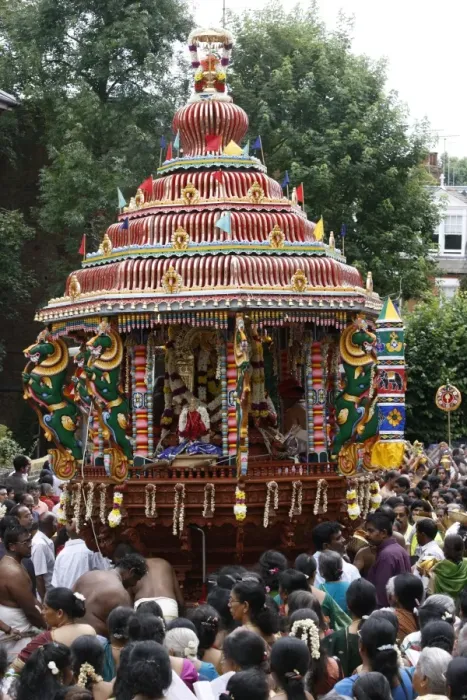 Framed Print : Chariot in festival procession, London, England, United Kingdom, Europe Framed Print : Chariot in festival procession, London, England, United Kingdom, Europe