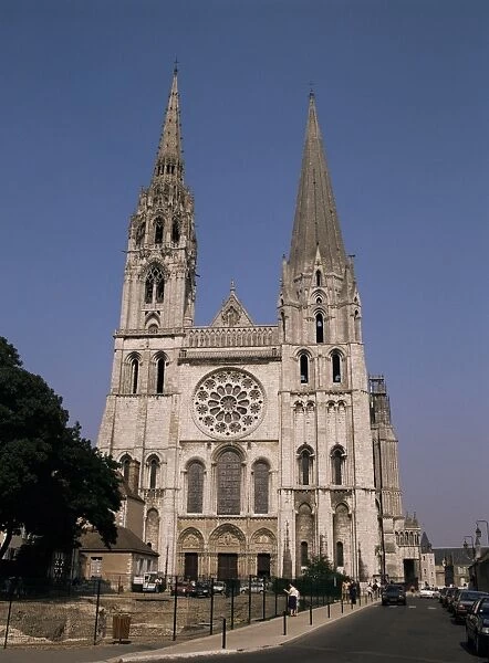 Chartres Cathedral, UNESCO World Heritage Site, Chartres, Eure-et-Loir