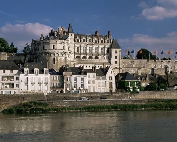 Chateau at Amboise, UNESCO World Heritage Site, Indre-et-Loire, Loire Valley
