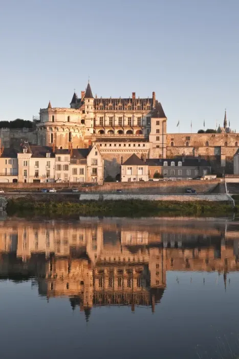 Framed Print : The chateau of Amboise, UNESCO World Heritage Site, reflecting in the waters of the River Loire, Amboise, Indre-et-Loire, Loire Valley, Centre, France, Europe Framed Print : The chateau of Amboise, UNESCO World Heritage Site, reflecting in the waters of the River Loire, Amboise, Indre-et-Loire, Loire Valley, Centre, France, Europe