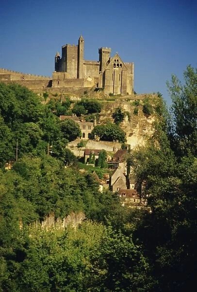 Chateau de Beynac, River Dordogne, Dordogne, Aquitaine, France, Europe
